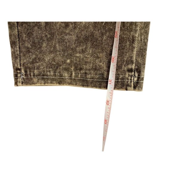 Impulse California Women's Pull On Pants Size Large Stretch Embroidered Brown - Picture 5 of 6